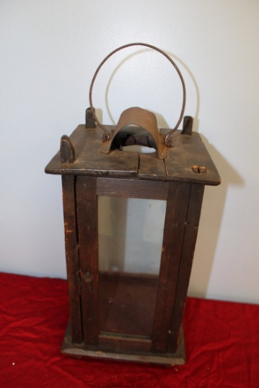 Wooden Candle Lantern