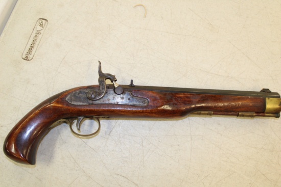 Unmarked Single Shot Percussion Pistol
