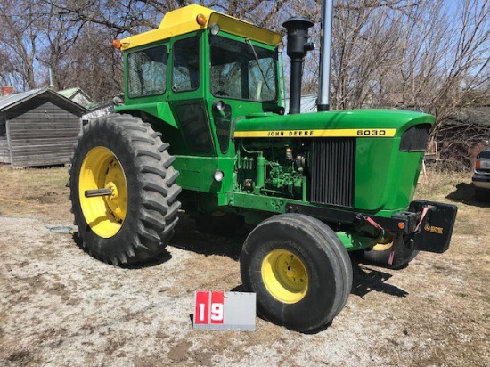 ANTIQUE JOHN DEERE TRACTOR & EQUIPMENT AUCTION