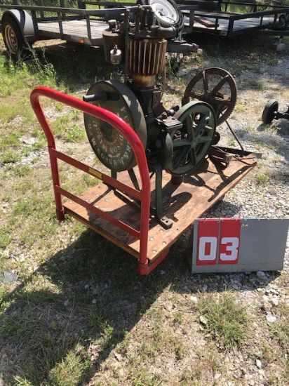 FULLER & JOHNSON PUMP JACK ENGINE