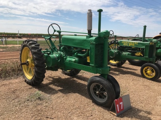 JOHN DEERE A, 443576, 1937, RESTORED