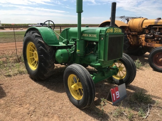 JOHN DEERE D, 128037, 1936, OLDER RESTORATION