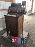 NATIONAL CASH REGISTER, WITH DRAWERS, VERY UNIQUE