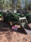 JOHN DEERE 1010, 49623, WITH 36A LOADER, GAS, 3 PT, GOOD RUBBER, RUNS