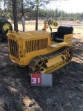 CATERPILLAR 10, NARROW GAUGE, PT11111, OLDER RESTORATION, RUNS