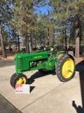 JOHN DEERE H, 36108, NEW RUBBER, RESTORED