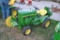 John Deere 110 Garden Tractor With Vacuum Collector
