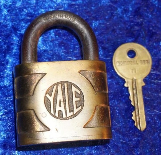Yale Brass Lock