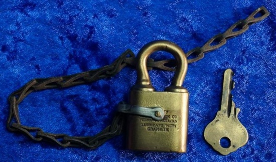 U.S.N Brass Lock