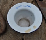 Soo Line Railroad Spittoon