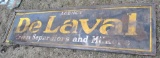 Large De Laval Sign