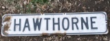 Hawthorne Sign