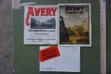 Assorted Avery Threshing Machine Advertising.