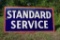 Standard Service Porcelain Sign