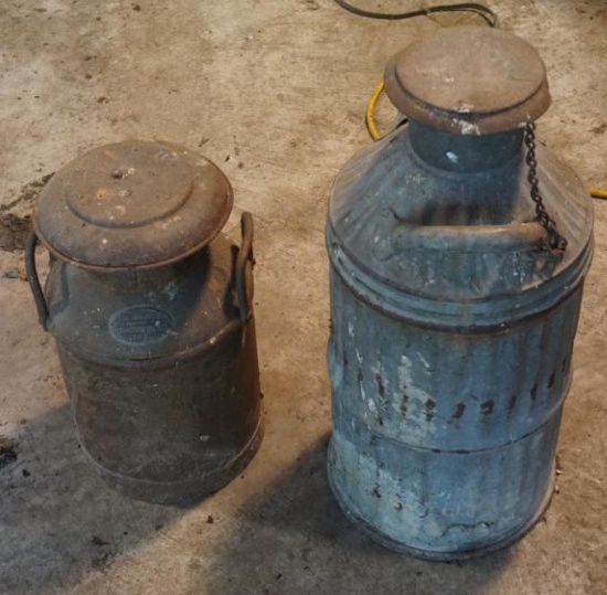 Two Oil Cans