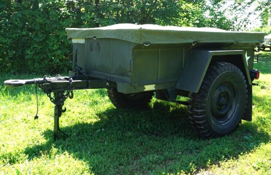 1966 Willy's Jeep Military Trailer