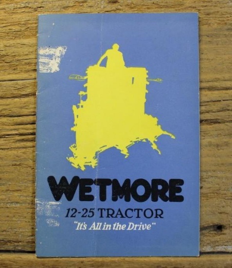 Wetmore 12-25 Tractor