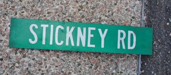 Stickney Road Sign