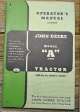 John Deere Model A Tractor Manual