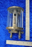 Lunkenheimer...Brass Engine Lubricator, good glass