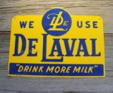 De Laval cream separator tin sig