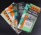 Eight Assorted New Idea Brochures - Manure Spreaders, Rakes/Tedders, Horse & Tractor Mowers and more