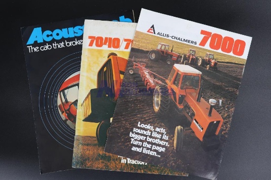 Three Allis-Chalmers Tractor Dealership Brochures