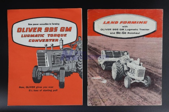 Oliver 995 Tractor Brochures