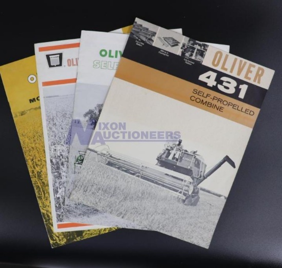 Four Assorted Oliver Brochures