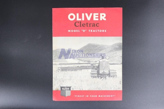 Oliver Cletrac Model D Tractor