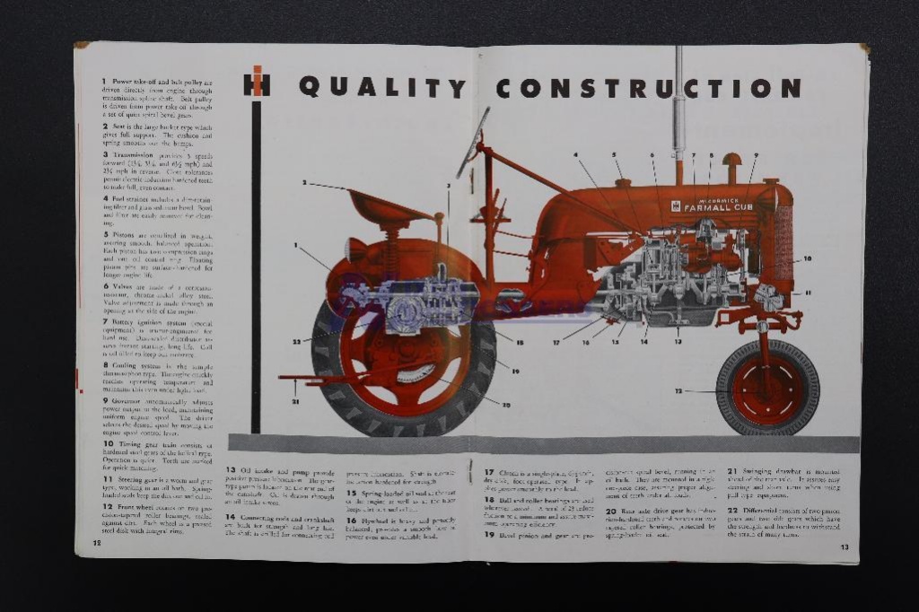 Farmall Cub Tractor And Cub Implements Farm Machinery Implements Tractors Online Auctions Proxibid