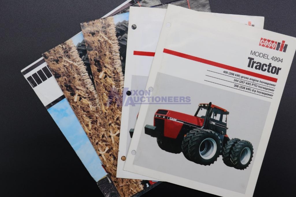 Five Case Tractor Brochures 4994 44 4694 4494 2670 Farm Machinery Implements Tractors Online Auctions Proxibid