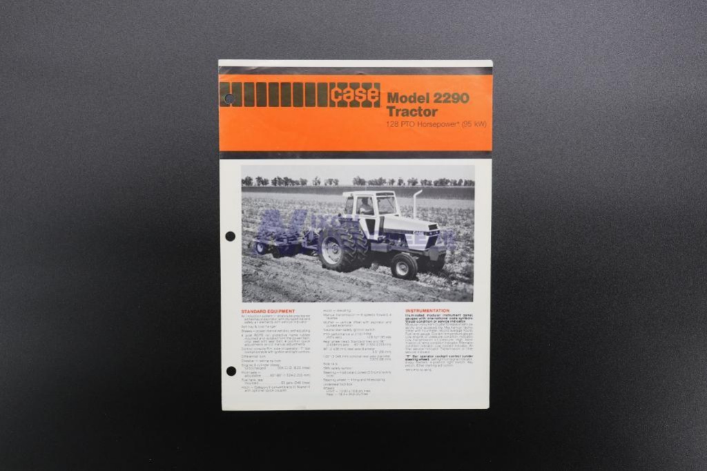 Assorted Case Tractor Brochures Farm Machinery Implements Tractors Online Auctions Proxibid