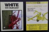 Two Corn Sheller Brochures - Minneapolis-Moline and White