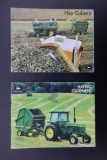 RARE John Deere Hay Cubers Brochure and JD Haying Equipment