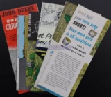 Five Assorted John Deere Corn Picker Brochures