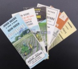 Six Assorted John Deere Cultivator Brochures