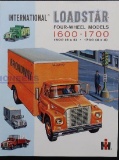 International Loadstar Four-Wheel Models 1600 and 1700 Brochure