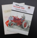 Farmall Super A and 230 Tractor Brochures