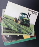 Four John Deere Tractor Brochures