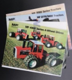 Massey-Ferguson Tractors, 2000/4000 Series. Four Brochures