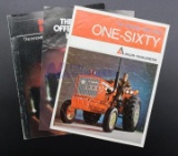 Three Allis-Chalmers Tractors - One-Sixty, 8070, 8050, 8030 & 8010 & Promotional Tractor Brochures