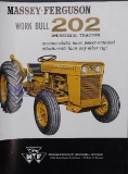 Massey-Ferguson Work Bull 202 Industrial Tractor Brochure