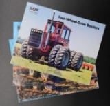 Three Assorted Massey-Ferguson 4-Wheel Drive Tractor Brochures