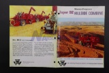 Massey-Ferguson Super 92 Hillside Combine Brochure