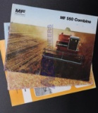 Massey-Ferguson MF760 Combine Evaluation Report - MF550 & MF760/750 Combine Brochures