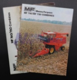 Two Massey-Ferguson MF760/750 Combine Brochures
