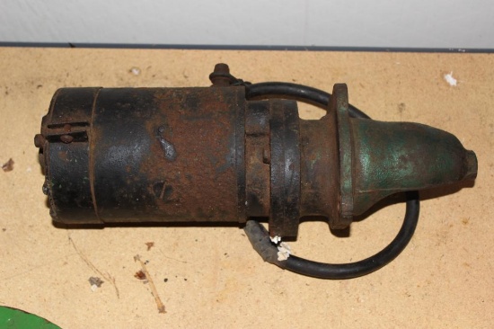 John Deere B Starter