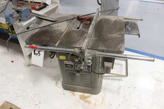 Delt Rockwell 10" Table Saw