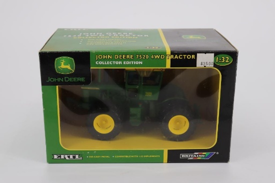 1/32 Ertl 7520 John Deere 4WD Tractor